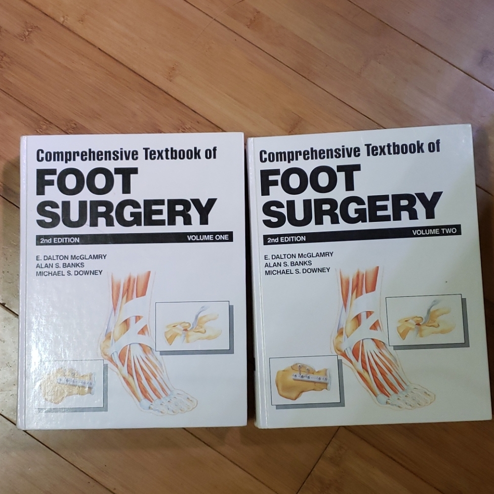 Foot surgery books vol 1 & 2